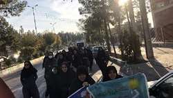 برنامه پیاده روی بانوان در شهرستان سرخه برگزار شد